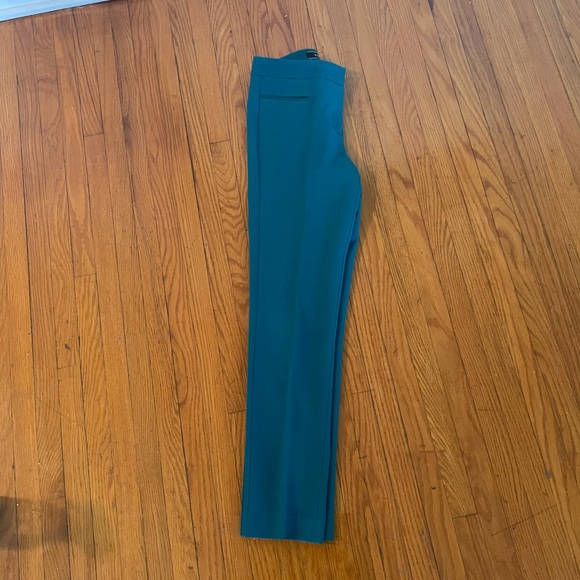 Le Chateau Teal green work pants - Picture 4 of 7